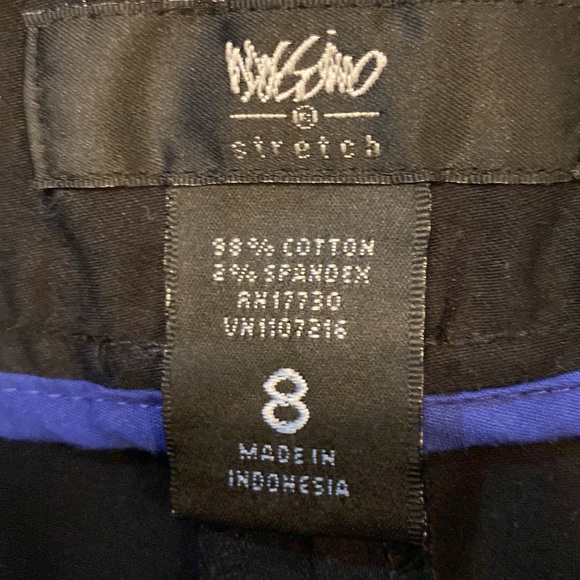 Stretch Black Size 8 Black Shorts - Picture 5 of 6